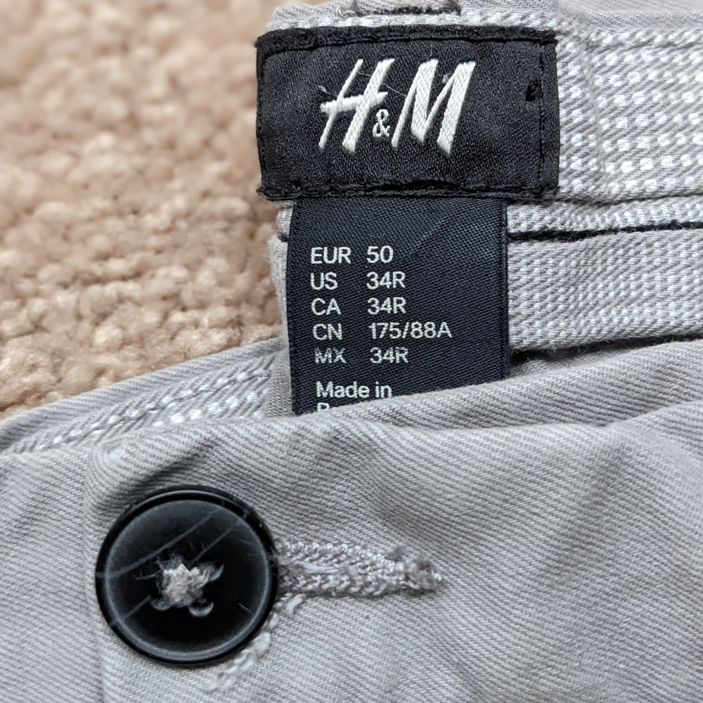 H&M slim fit